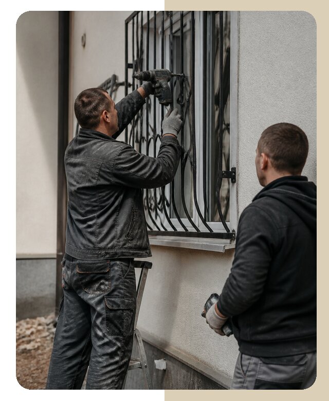Установка наружных решеток в Дубне от 5002 р. | ДвериЛегко-Дбн